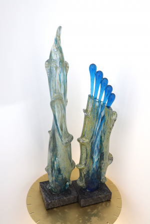 Sculptura din sticla EL& EA [4]