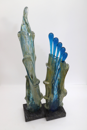 Sculptura din sticla EL& EA [2]
