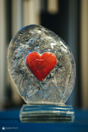Trofee - Trofeu din sticla  New Heart