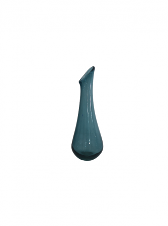 Vaza din sticla lucrata manual, Blue Ocean [1]