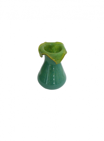 Vaze - Vaza din sticla lucrata manual, Fluid Green