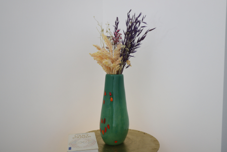Vaza din sticla lucrata manual, Venus Flowers 3 [3]