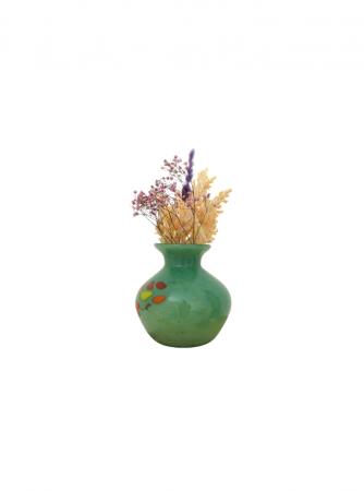 Vaza din sticla lucrata manual, Venus Flowers 1 [1]