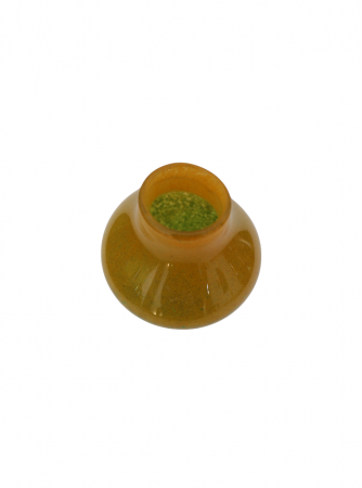 Vaza din sticla lucrata manual, Venus Orange 2 [4]