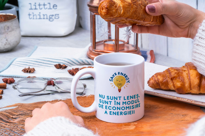 Cana personalizat text amuzant Lenes / Lenesa [4]