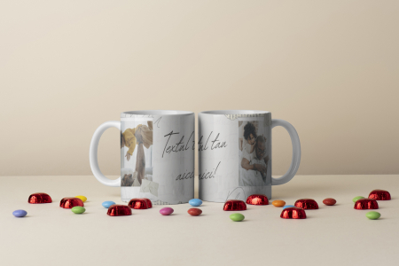 Cana personalizata cu 2 imagini si text [1]