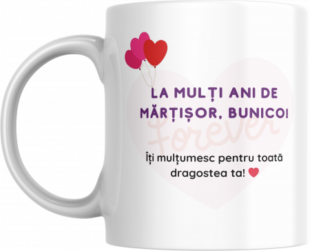 Cani cu Mesaje Motivatioanle - Cana personalizata Bunica