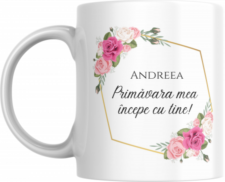 Cani cu Mesaje Motivatioanle - Cana personalizata Iubita / Mama