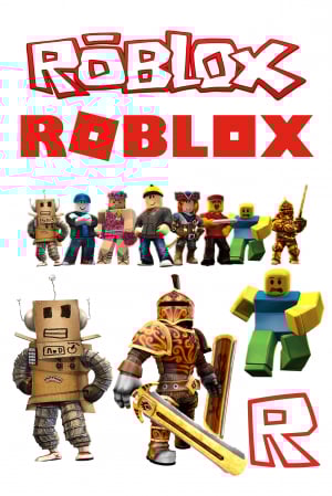 DTF - DTF Personalizat cu figurine din Roblox Format A4