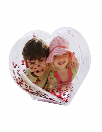Glob Personalizat forma inima cu insertie foto [1]