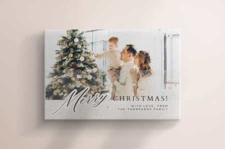 Tablouri Canvas Personalizate - Tablou Canvas Merry Christmas with love