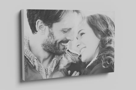 Tablouri Canvas Personalizate - Tablou canvas personalizat cu fotografie albnegru