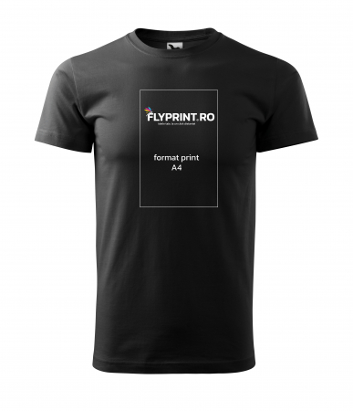 PERSONALIZARI B2B - Tricou Personalizat Logo Format A4 fata