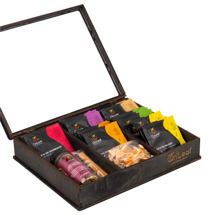 Cutie Premium de Ceai – 6+2 compartimente [2]