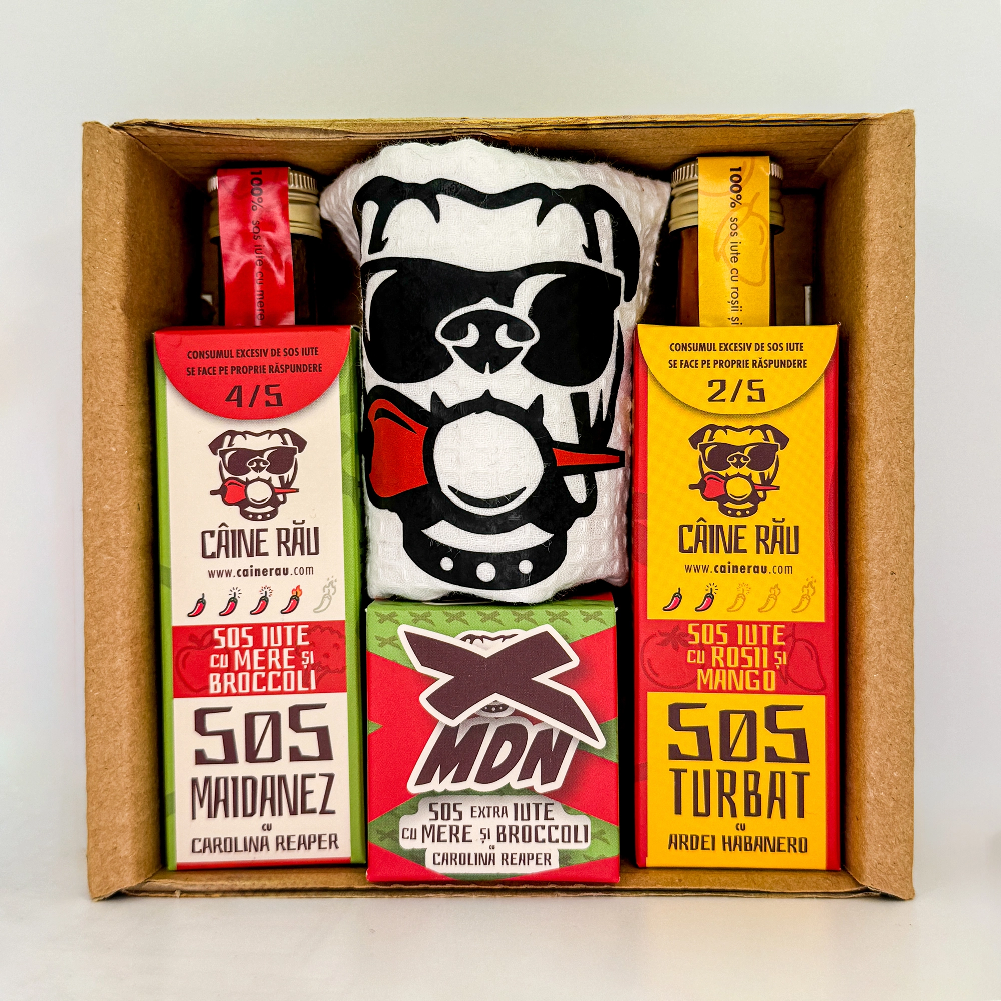 Pachet sosuri iuti "Caine Rau" [2]