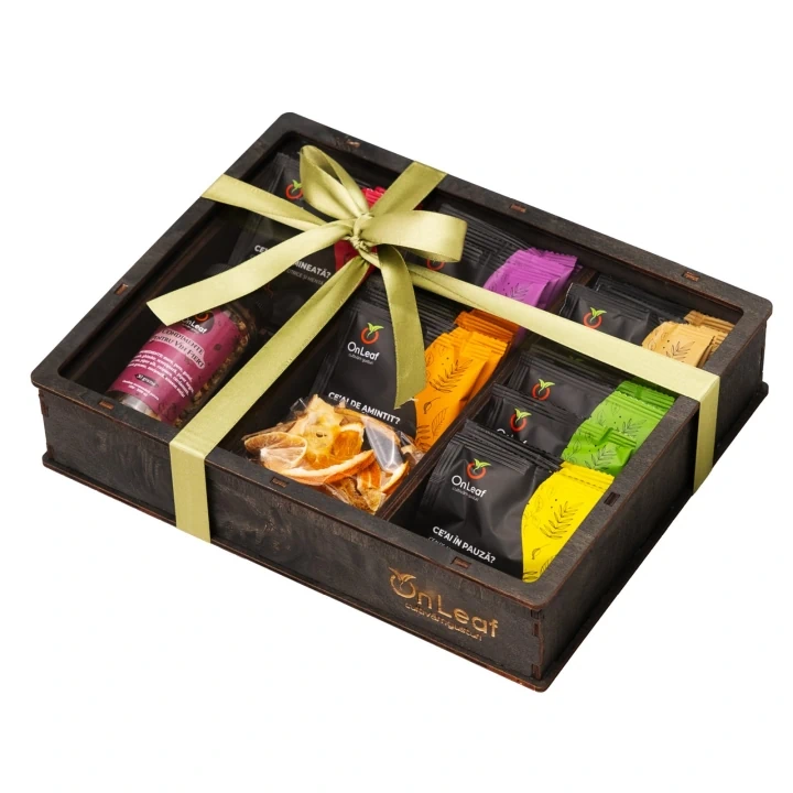 Cutie Premium de Ceai – 6+2 compartimente [0]