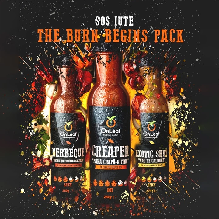 Pachet sosuri iuți "The Burn Begins" [2]