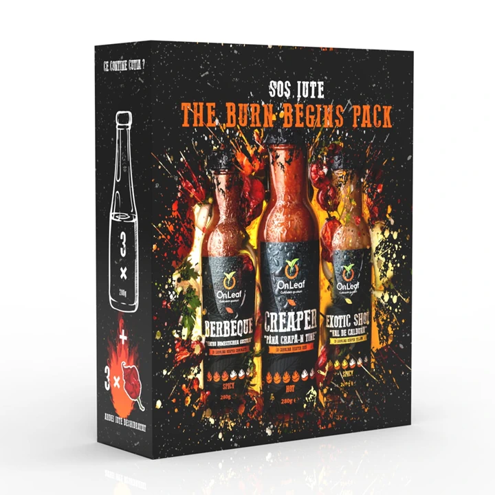 Pachet sosuri iuți "The Burn Begins" [0]