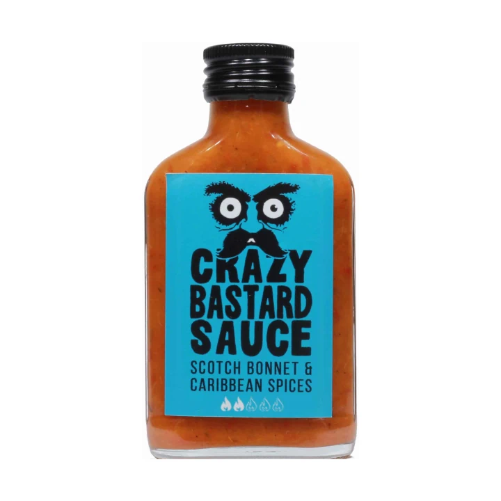 Sos iute Crazy Bastard "Scotch Bonnet & Caribbean Spices" [0]