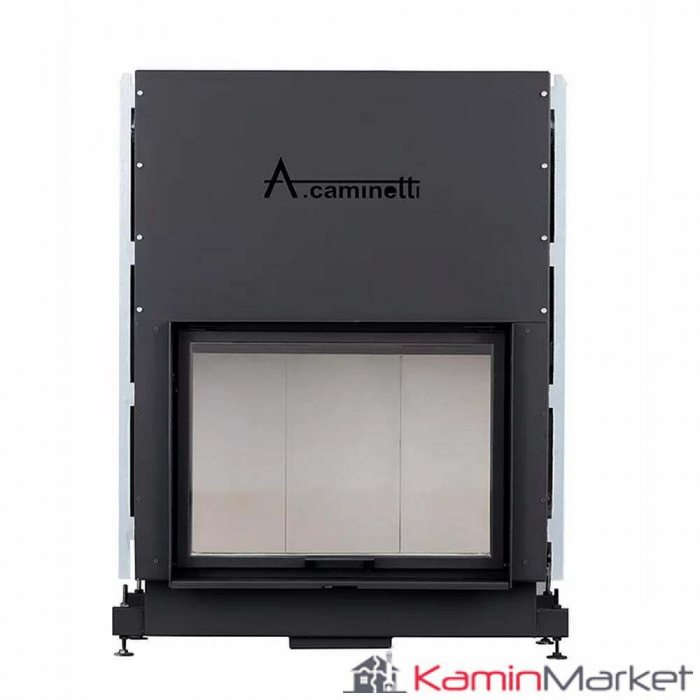 A-caminetti FLAT - Focar Șemineu cu ușă verticală - 75-x-50 [1]