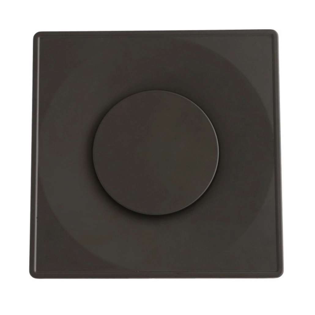 Anemostat patrat negru - fi125 - Modern [2]