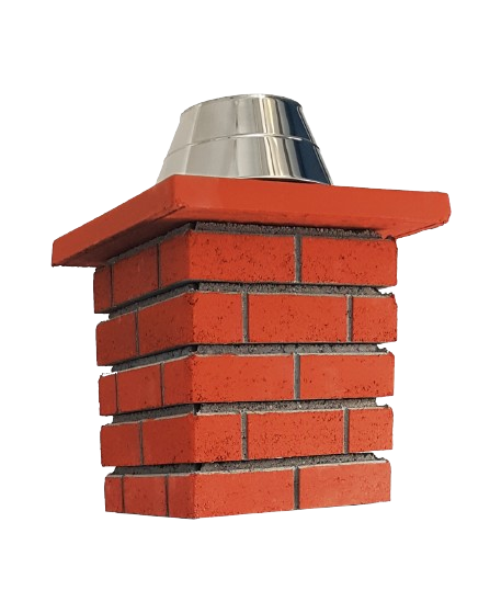 Coș de fum profesional - PremierHORN, culoare decorativă negru [4]