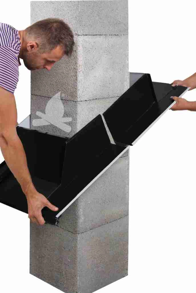 ETANSARE COS FUM 36x36 - NEGRU [3]