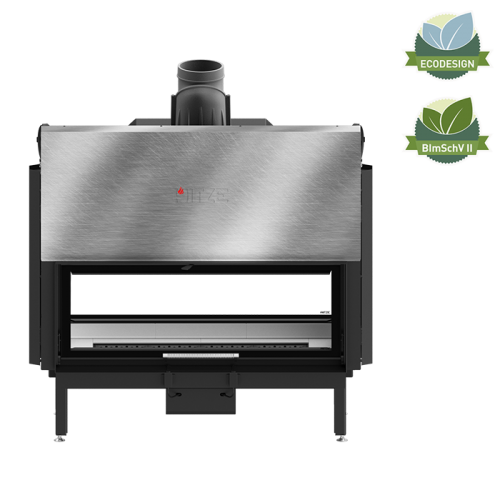 Focar șemineu Hitze DUO ARD120x43.DGS 22 kW [2]
