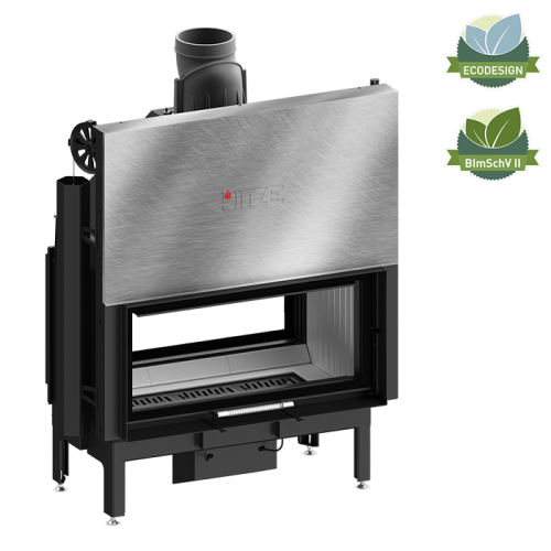 Focar șemineu Hitze DUO ARD90x41.DGS 18 kW [4]