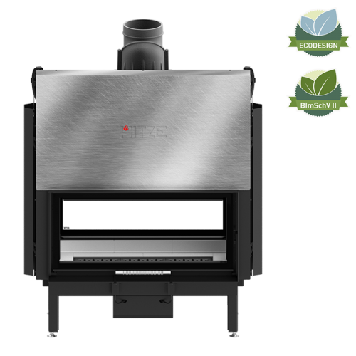 Focar șemineu Hitze DUO ARD90x41.DGS 18 kW [2]