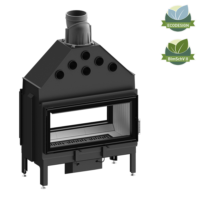 Focar șemineu Hitze DUO ARD90x41.DSS 18 kW [4]