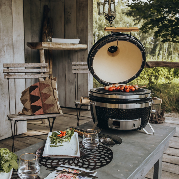 Grătar ceramic portabil (Kamado) pe cărbuni Monolith ICON [6]