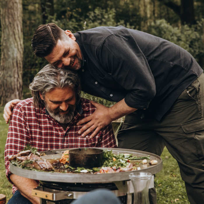 Grătar ceramic portabil (Kamado) pe cărbuni Monolith ICON [8]