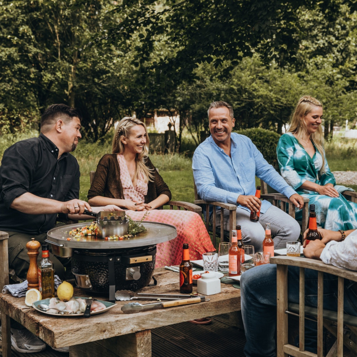 Grătar ceramic portabil (Kamado) pe cărbuni Monolith ICON [12]