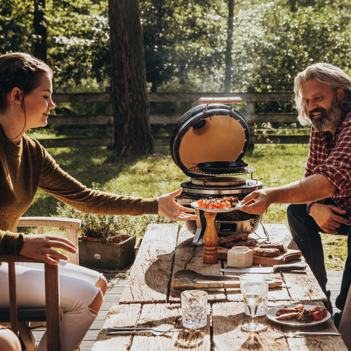 Grătar ceramic portabil (Kamado) pe cărbuni Monolith ICON [11]