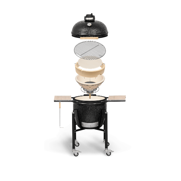 Grill ceramic cu cărbuni cu suport metalic Monolith BASIC [3]