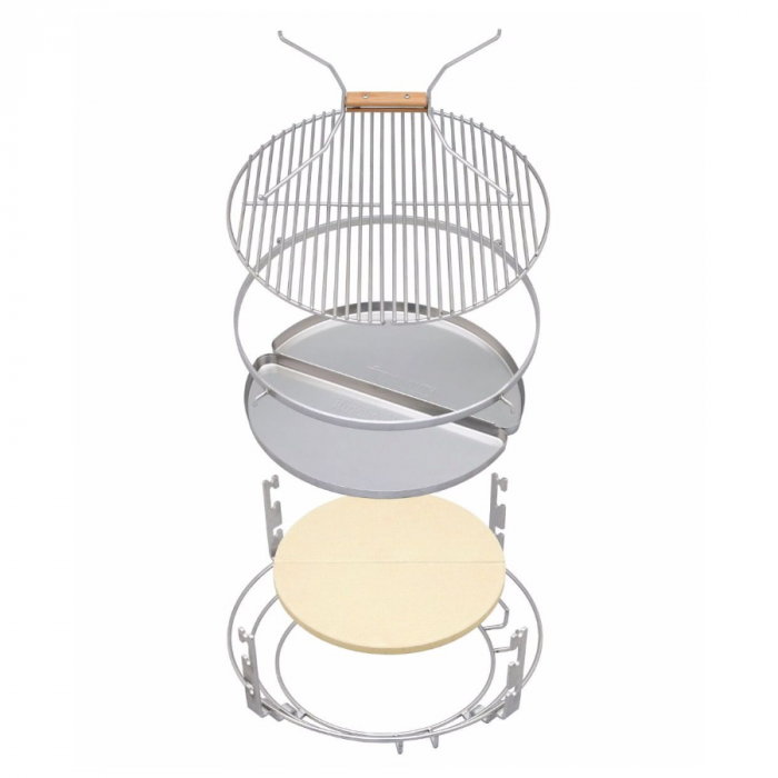 Grill ceramic cu cărbuni Monolith CLASSIC PRO-Serie 2.0 negru [6]