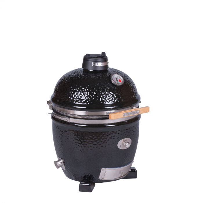 Grill ceramic cu cărbuni Monolith JUNIOR Pro Serie 2.0 negru [2]