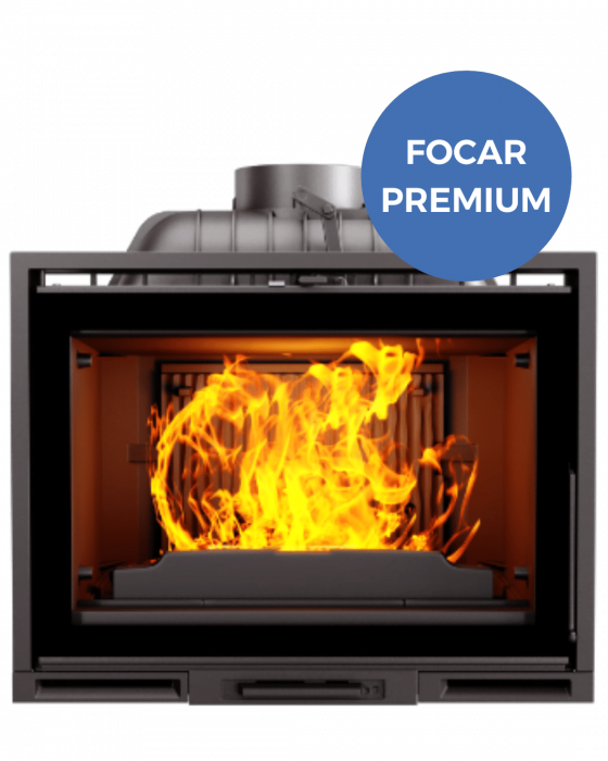 Kawmet F24 Decor Premium - 14 kW Focar șemineu fontă [1]
