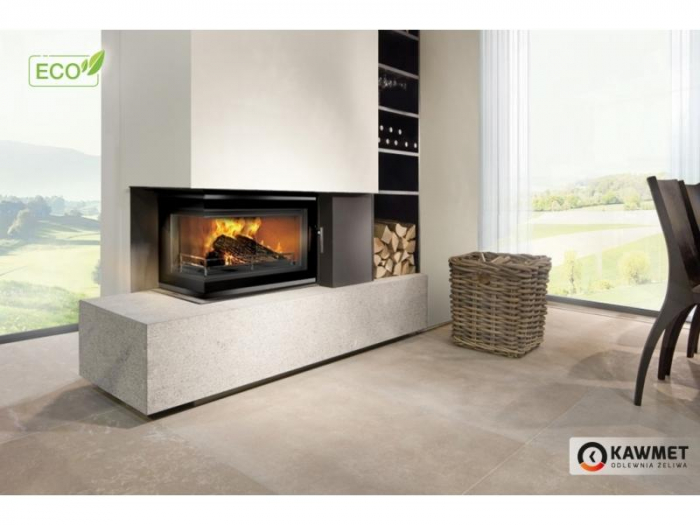 Kawmet W16 Sticlă laterală Stânga - 13,5kW  Focar șemineu fontă [11]