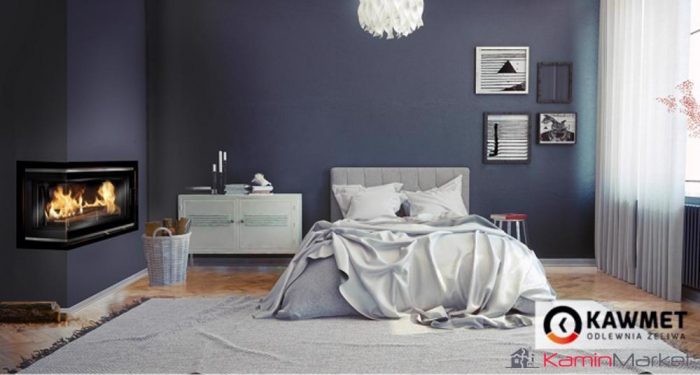 Kawmet W16 Sticlă laterală Stânga - 13,5kW  Focar șemineu fontă [9]