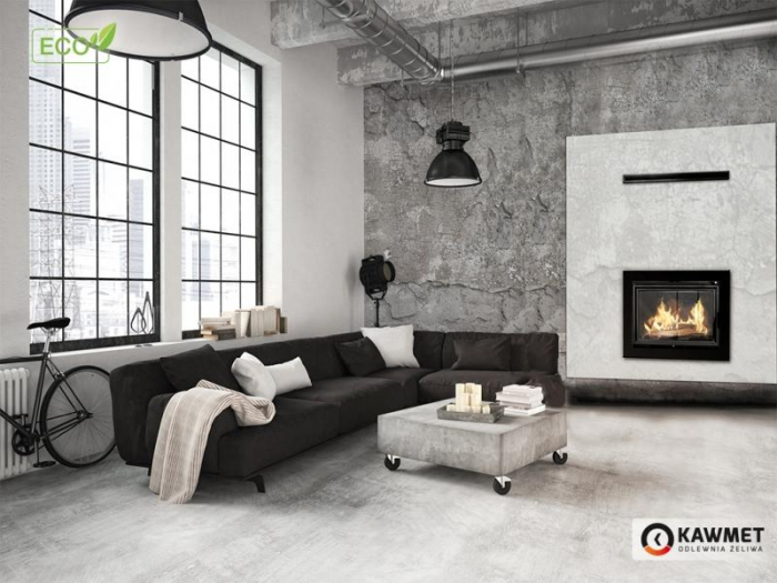 Kawmet W17 Decor - 16,1 kW Focar șemineu fontă [9]