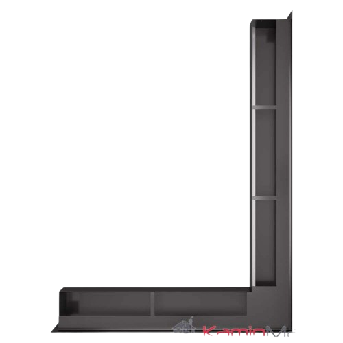 LUFT TD 9x80x60 Grilă șemineu pe colț [3]