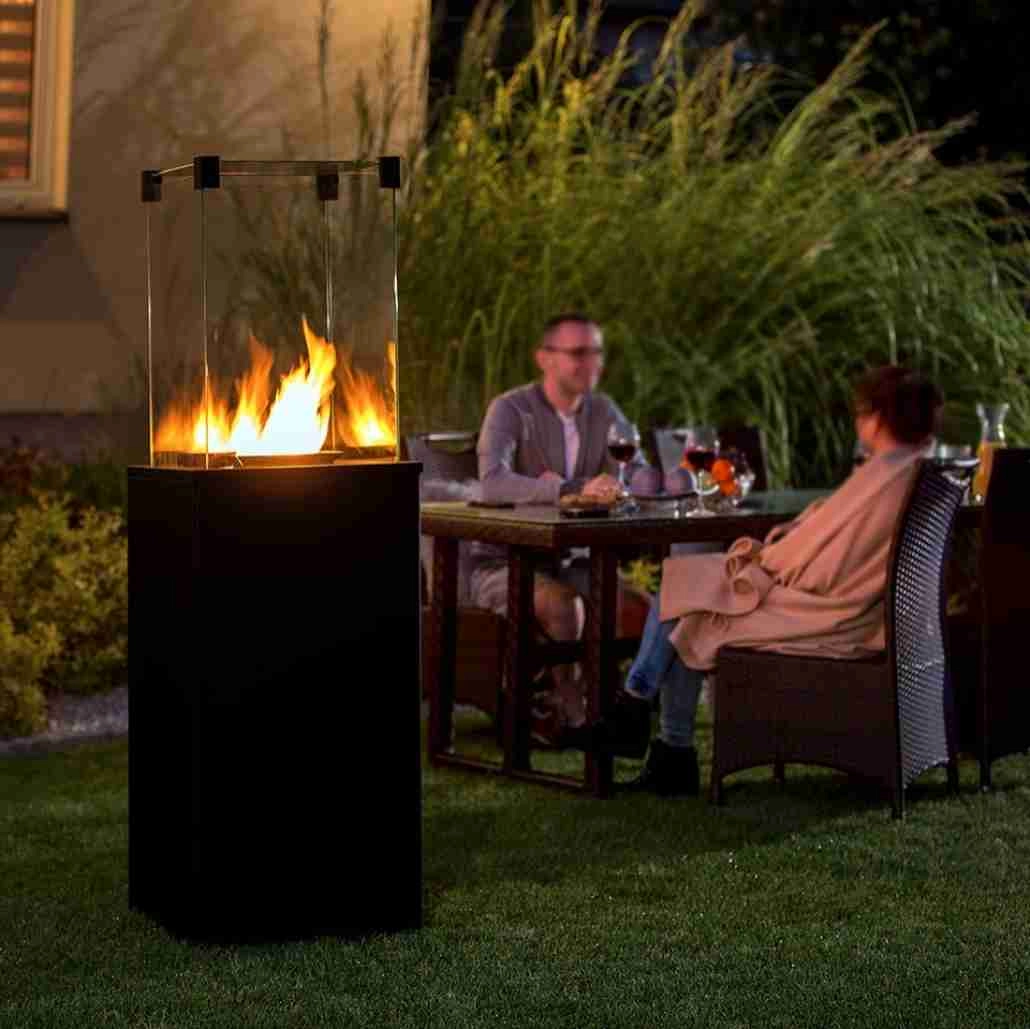 Patio Mini Negru Manual S - Incalzitor pe gaz [4]