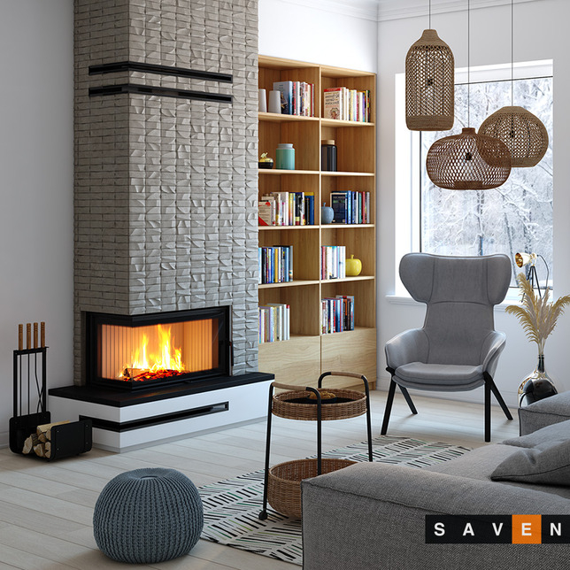 SAVEN Energy Focar sticlă 85х50х47 L [9]