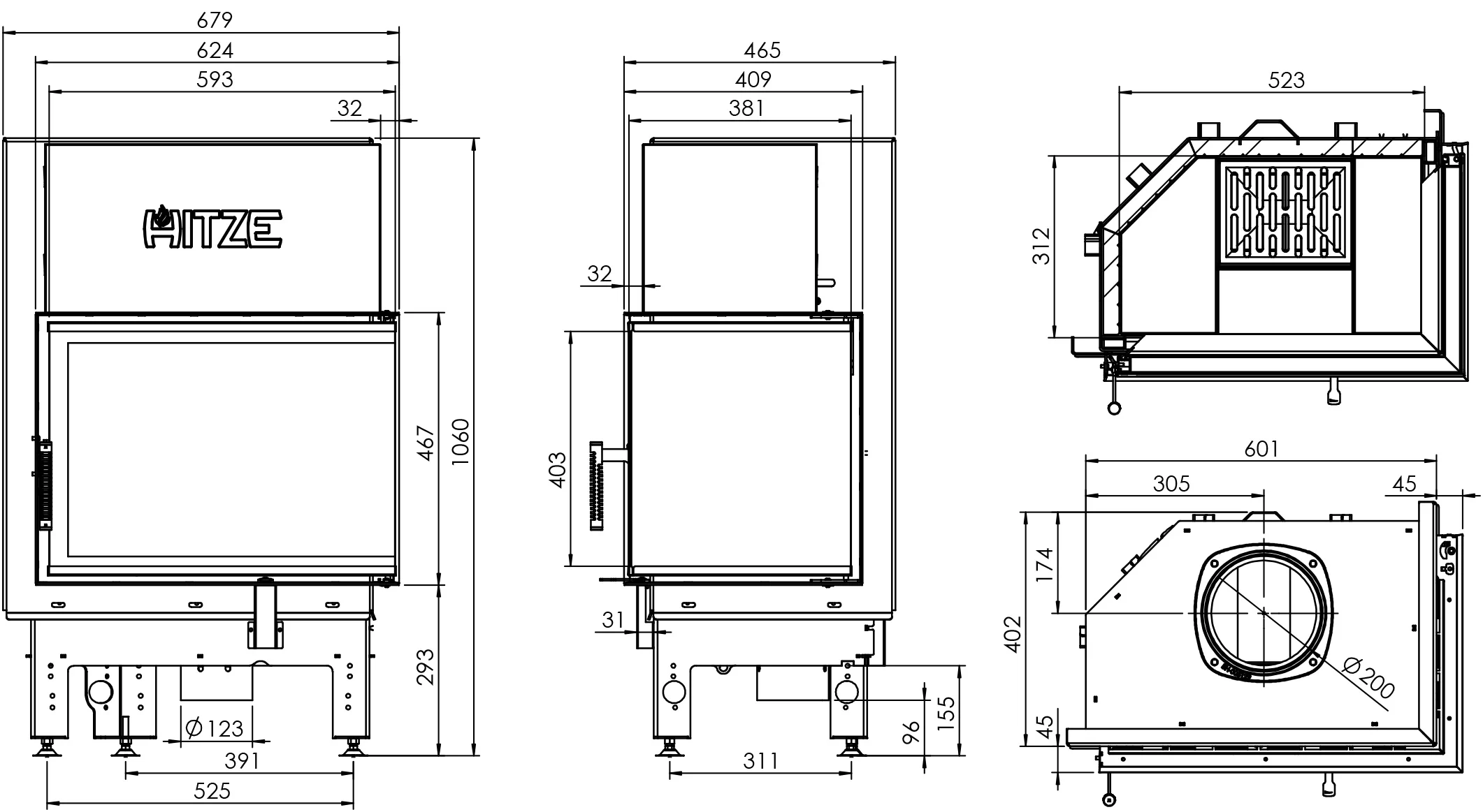 Semineu 11 kW Albero AL11R.H-D [4]