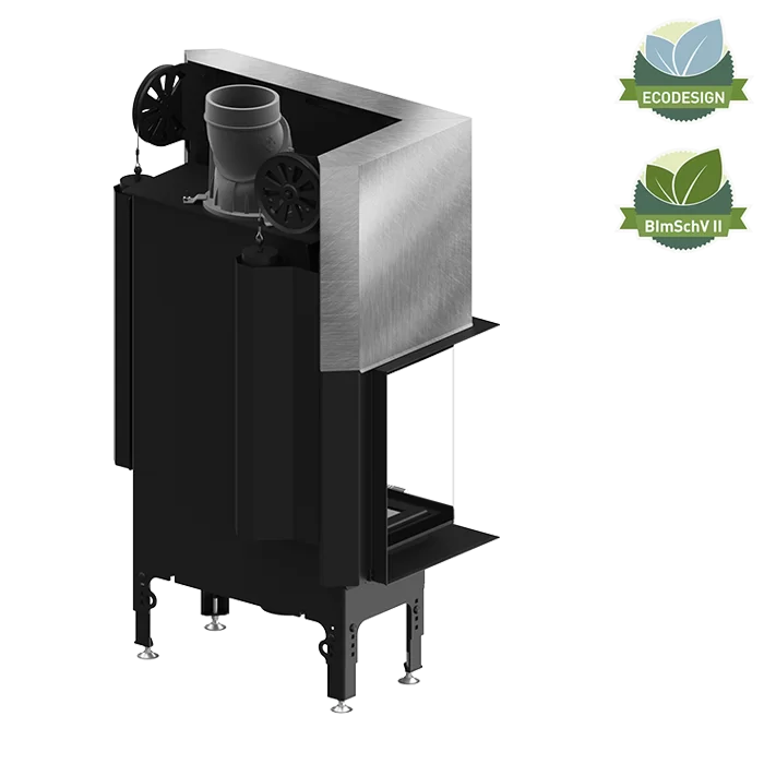 Șemineu 12,2 kW Hitze HST59X43.LG [2]
