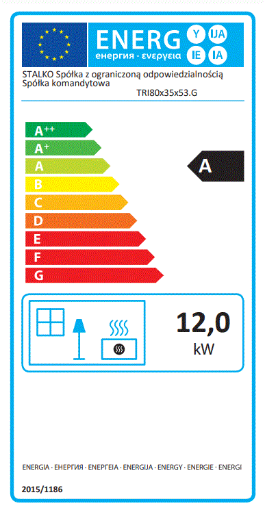 Semineu 12 kW Hitze TRINITY TRI BOX 80x35x53.G [6]