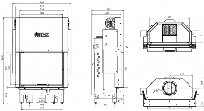 Semineu 16 kW Albero AL16G.H-D [4]