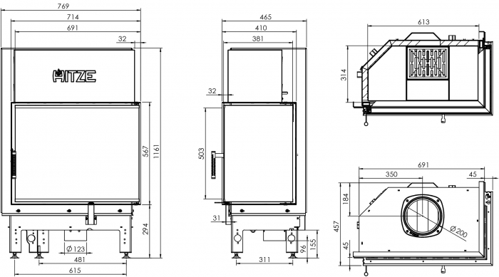 Semineu 16 kW Albero AL16R.H-D [4]
